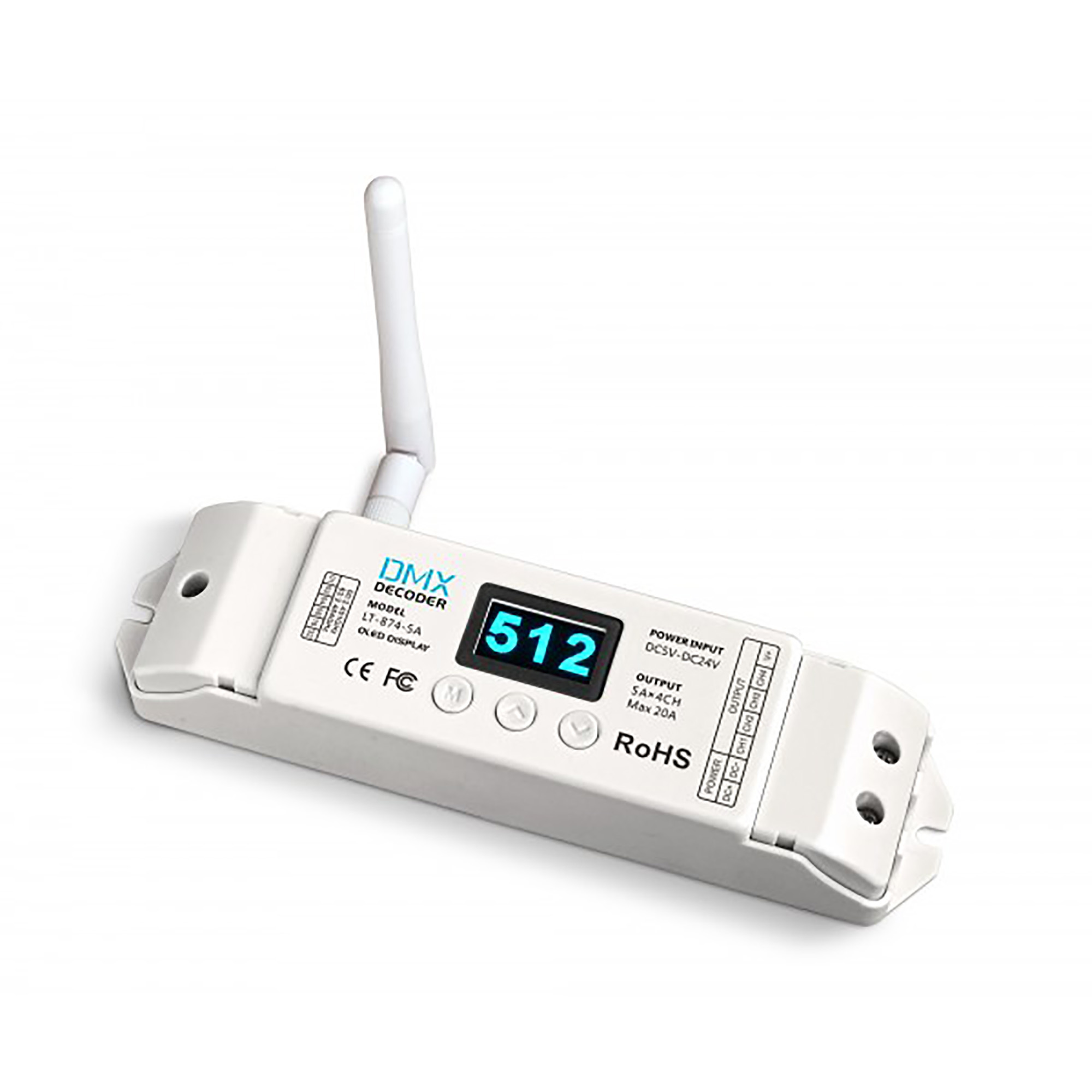 DMX Controller Controllers LTECH DMX / RGB / WWCW